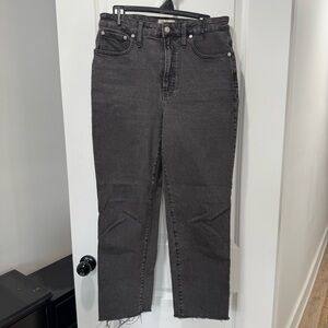 Madewell Women's Black Boot Cut Jeans